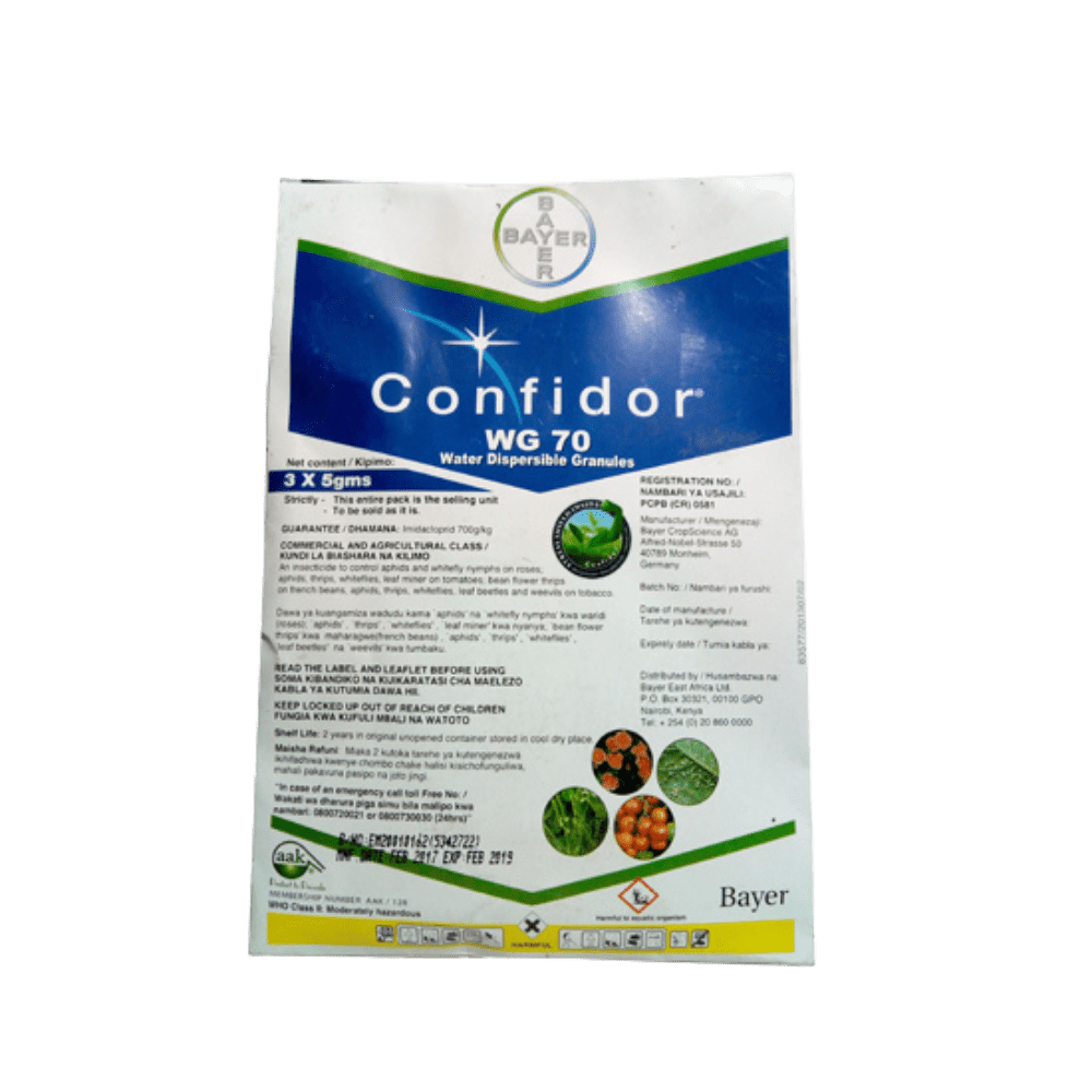 Confidor WG 70 Insecticide (15g)