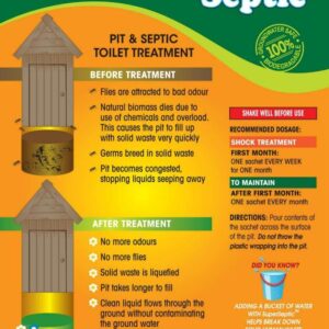 Super Septic Pit Latrin Digester Chemical