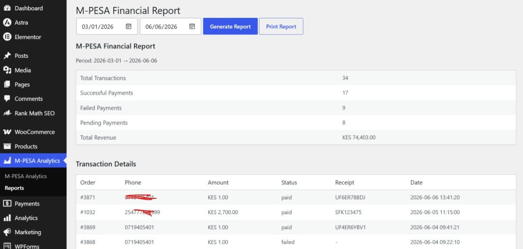woo mpesa payment gateway plugin, woo m-pesa payment gateway plugin